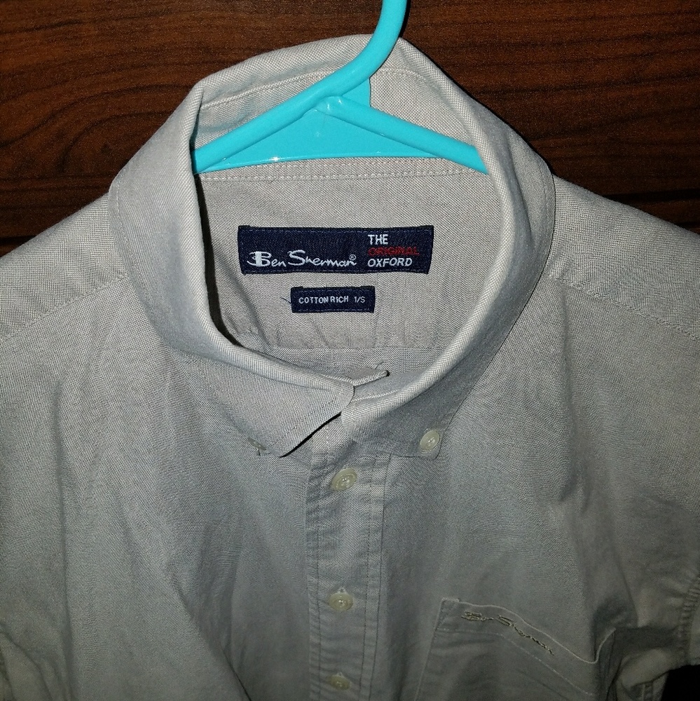 Ben Sherman grey Oxford shirt